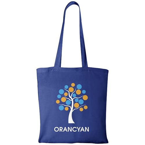 Royal Blue Company Branded Cotton Bags For Promos