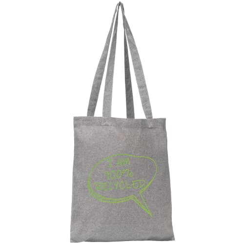 Newchurch Recycled Cotton Tote Bags in Grey