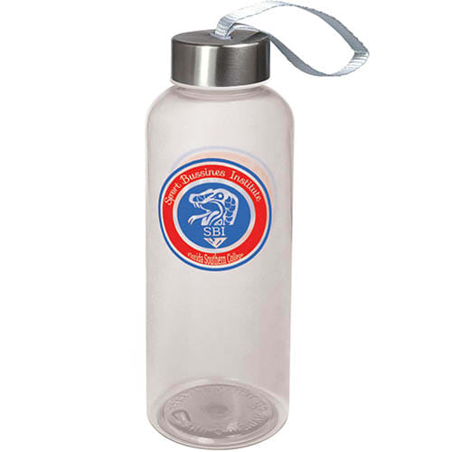 Custom printed Clear Quench Tritan Plastic Bottles for drinking water