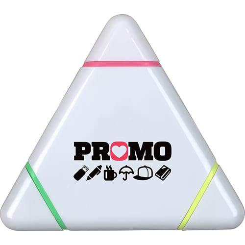 Promotional Printed Triangle Highlighter For Desks and Offices