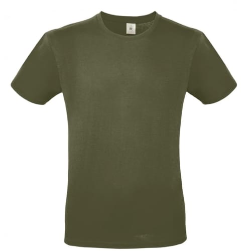 B&C All Purpose T-Shirts in Urban Khaki