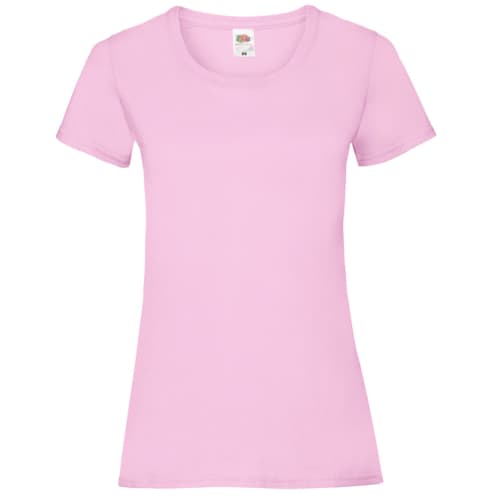 Corporate Branded Women's T-Shirts for Charity & Sporting Events in Pink