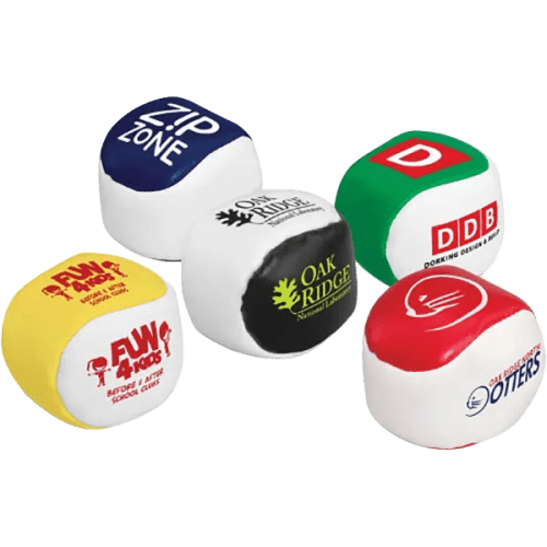 These Branded Hacky Sacks are available in a range of eye catching colours