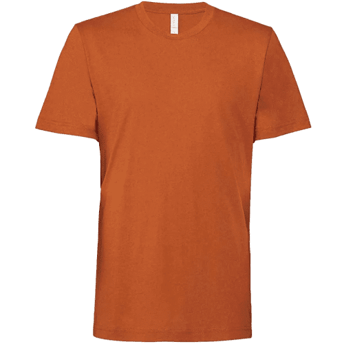 Unisex Jersey Crew Neck T Shirt in Autumn
