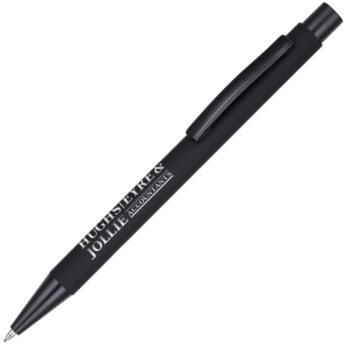 Promotional Travis Noir Soft Touch Mechanical Pencils