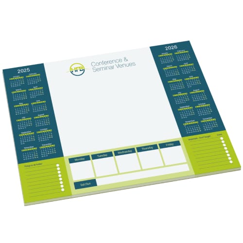 Promotional Note Pads with Business Calendar