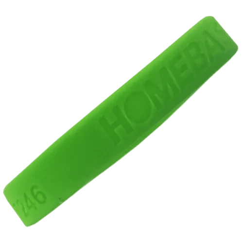 Custom branded Debossed Silicone Wristbands with logo