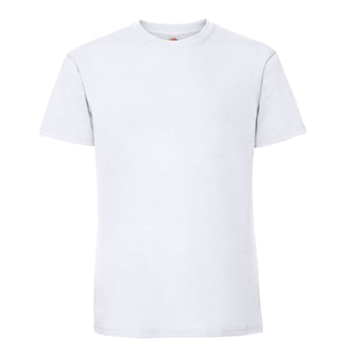 Fruit of the Loom Ring Spun Premium T-Shirt in White