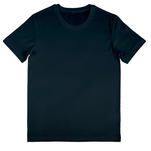 Nakedshirt Men's Organic Fitted Shirts in Black