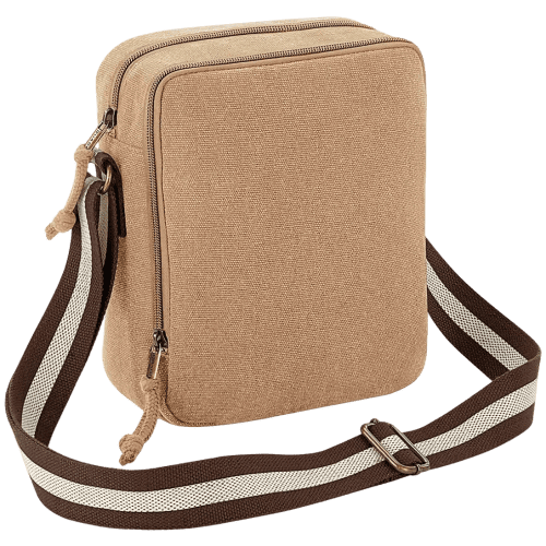 Promotional Vintage Canvas Mini Reporter Bags for Exhibitions