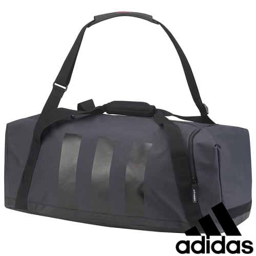 Corporate branded Adidas 3-Stripes Medium Duffle Bags with your Logo