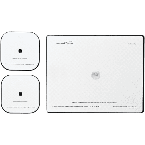 Promotional Brite Mat Mouse Mat and Coasters Sets Reverse Side from Total Merchandise