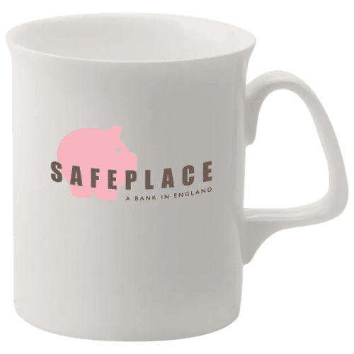 Branded coffee cups for office merchandise