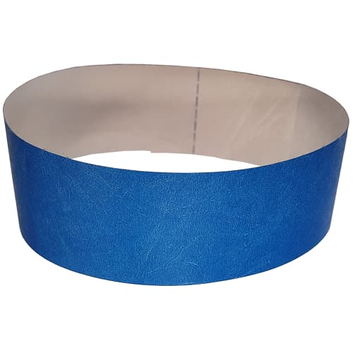 Promotional Tyvek Wristbands In Blue