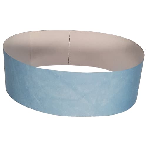 Promotional Tyvek Wristbands In Light Blue