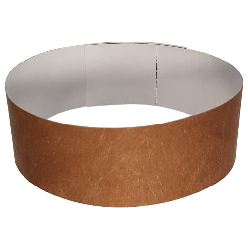 Branded Tyvek Wristbands In Bronze