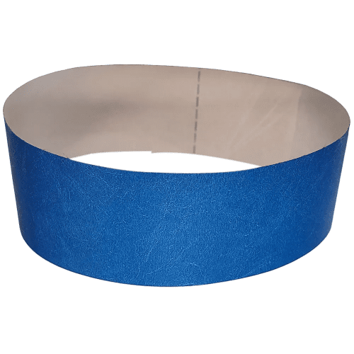 Promotional Tyvek Wristbands In Blue