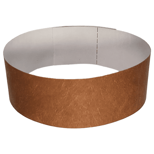 Branded Tyvek Wristbands In Bronze