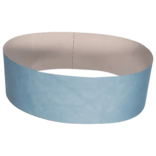 Promotional Tyvek Wristbands In Light Blue