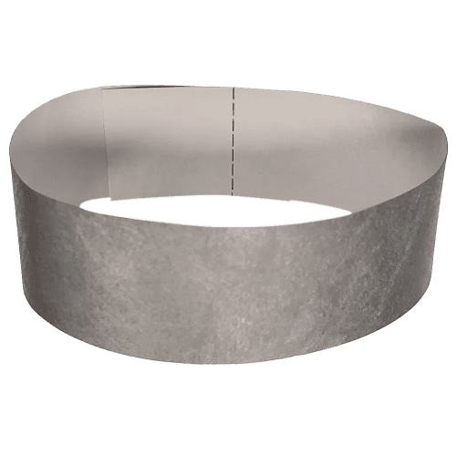 Printed Tyvek Wristbands In Silver
