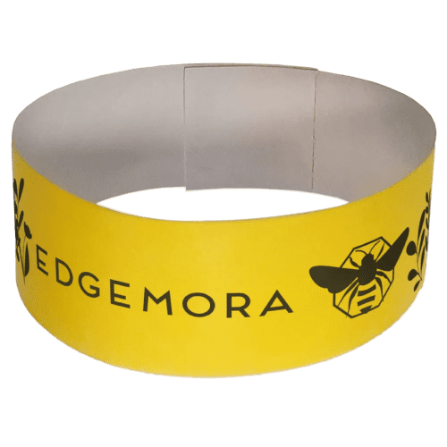 Tyvek Wristbands In Yellow