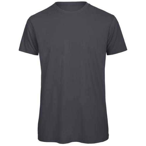 Organic Cotton Promotional T-Shirt In Dark Grey