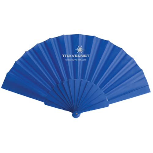 Corporate Branded Folding Fans as Promotional Giveaways