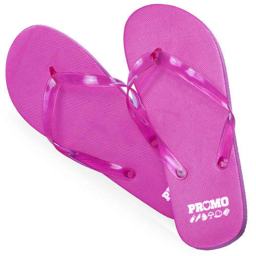 Flip Flops in Fuchsia