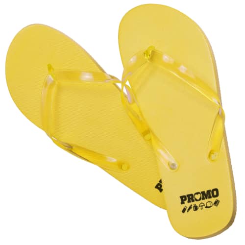 Flip Flops in Yellow