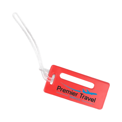 Stylish and eco-friendly promotional luggage tags