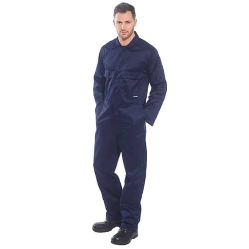 Promotional Portwest Euro Work Coverall in Navy from Total Merchandise