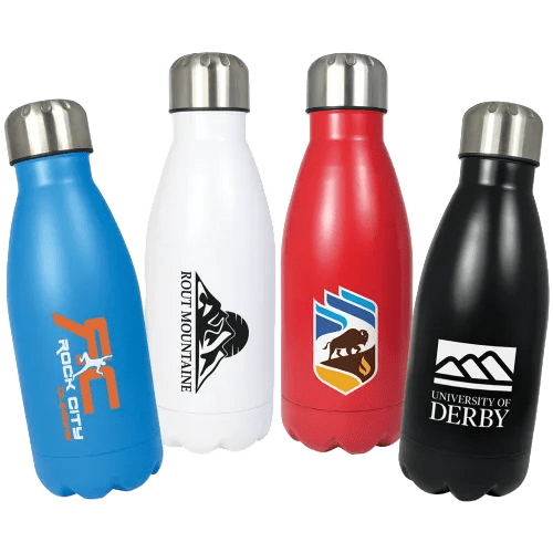 500ml Metal Single Walled Bottles