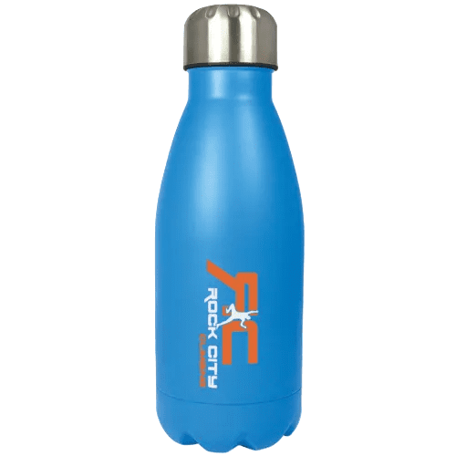500ml Metal Single Walled Bottles in Blue