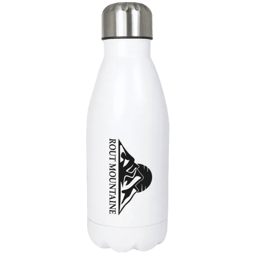 500ml Metal Single Walled Bottles in White