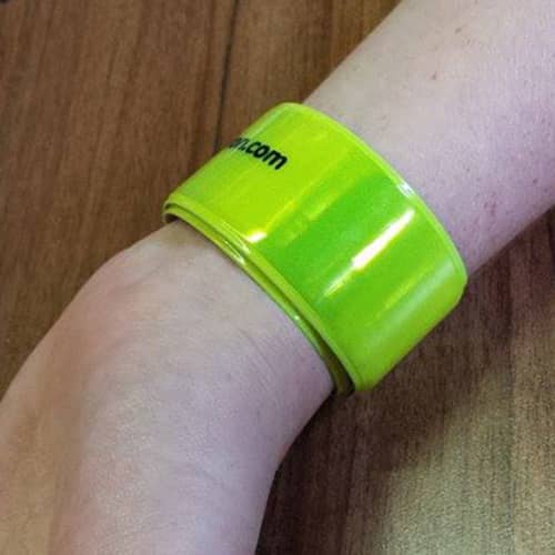 Easy-wear Reflective Slap Wrap Wristbands