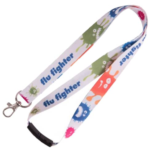 UK Lanyards with Trigger Clip & Safety Break Made from Recycled Plastic by Total Merchandise