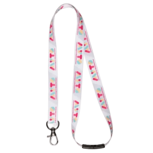 Fast Track rPET Lanyards 15mm in White
