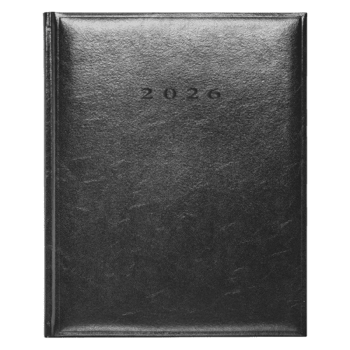 Quarto Daily Colombia Diaries with Cream Paper in Black