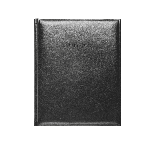 Quarto Daily Colombia Diaries with Cream Paper in Black