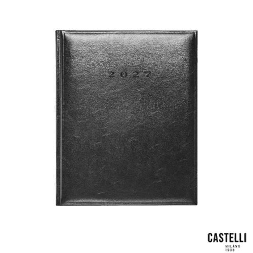 Quarto Daily Colombia Diaries with Cream Paper in Black