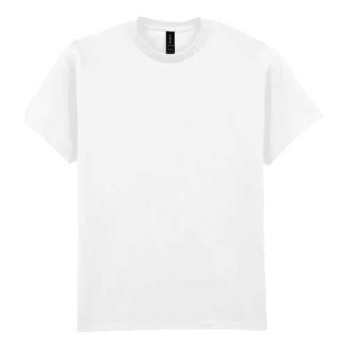 Customisable Gildan Heavyweight Ultra Cotton White T-Shirt in White from Total Merchandise