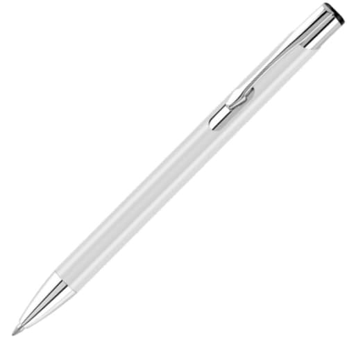 Promotional Garland Ballpens in White/Silver from Total Merchandise