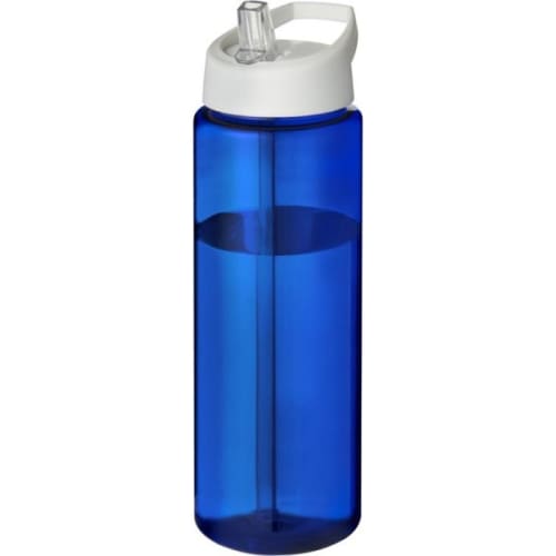 ML Marked Water Bottles in Transparent Blue/White