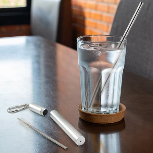 Collapsible Metal Straws