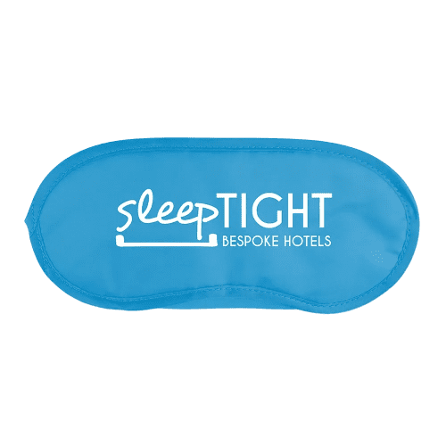 Elasticated Eye Masks in Cyan