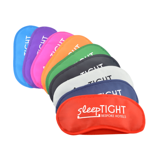 Elasticated promotional eye masks