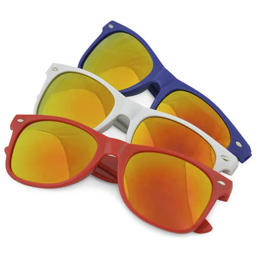 Retro Mirrored Sunglasses