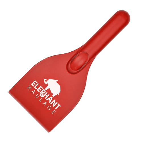 Red Personalised Ice Scraper