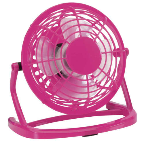 Promotional Desktop Fan In Pink