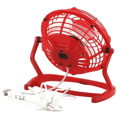 Promotional Fan In Red